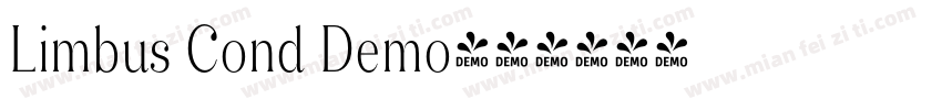 Limbus Cond Demo字体转换